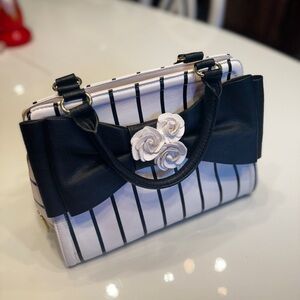 Betsey Johnson Black and White Bag